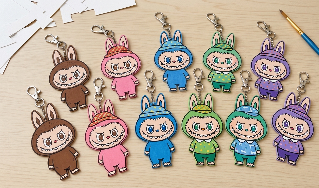 Labubu Keychain | 5N | Handmade Gifts